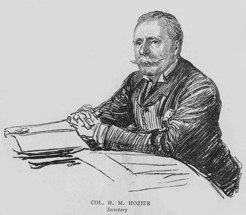 Coronel H M Hozier, Secretario de Lloyds de English School
