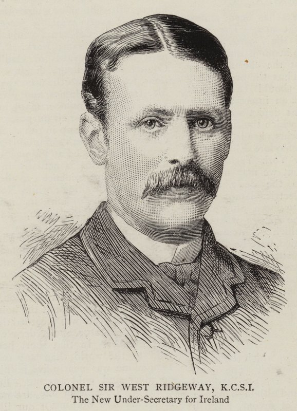 Coronel Sir West Ridgeway, KCSI de English School