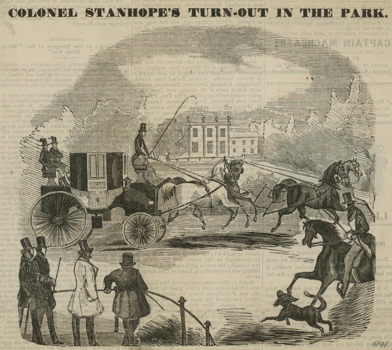 El Carruaje de Estado del Coronel Stanhope en el Parque de English School