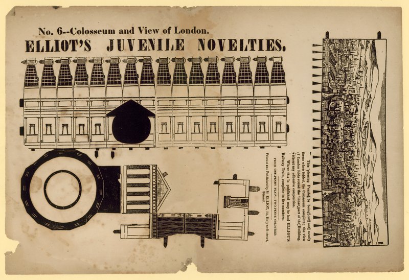 Coliseo y vista de Londres de English School