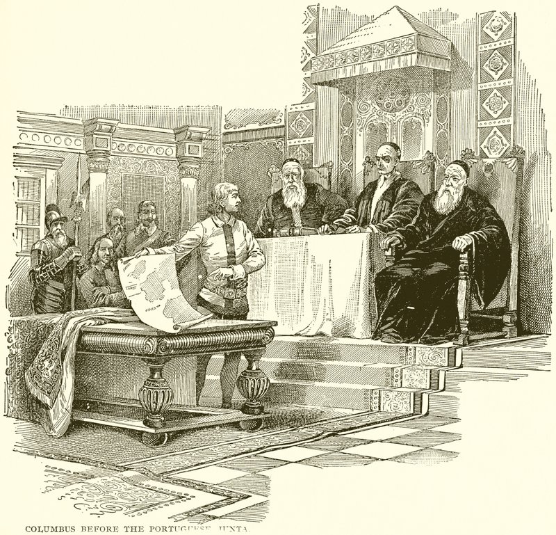 Colón ante la junta portuguesa de English School