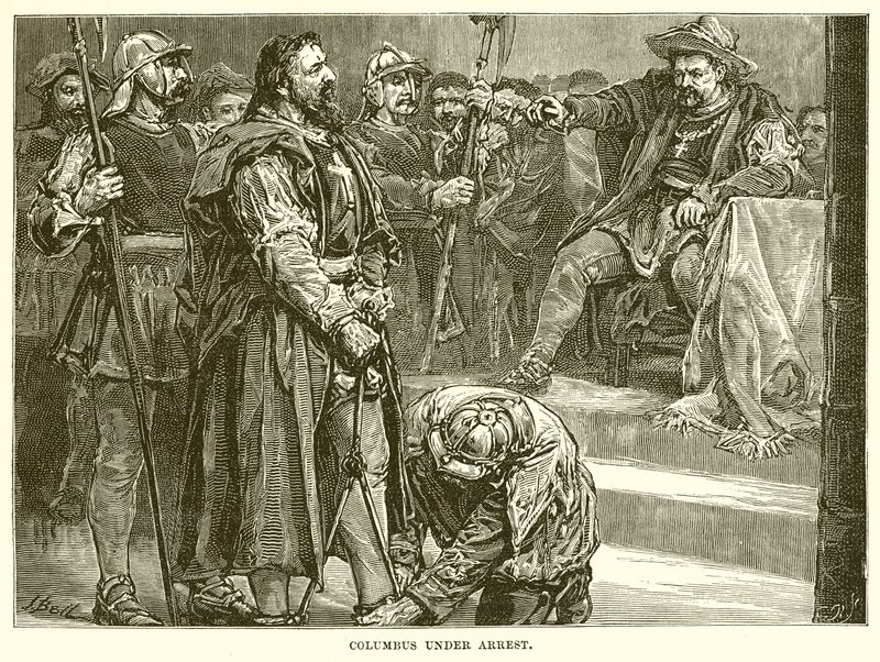 Colón bajo arresto de English School