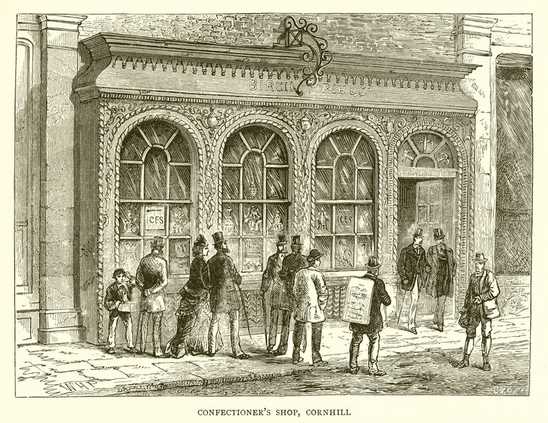 Tienda de confitería, Cornhill de English School