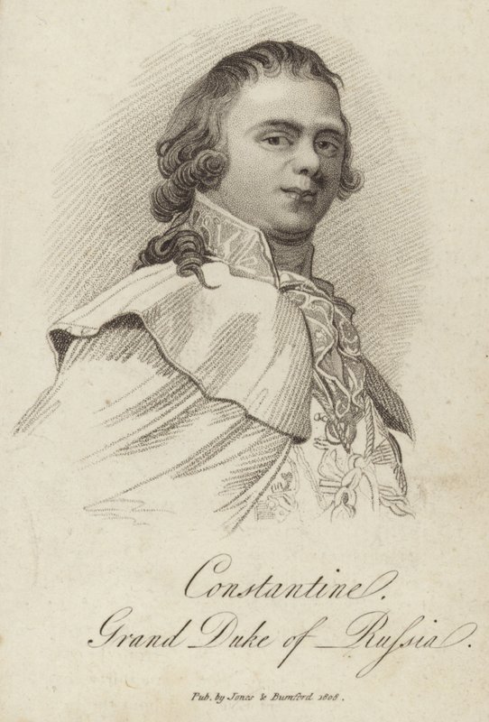 Constantino Pavlovich, Gran Duque de Rusia de English School