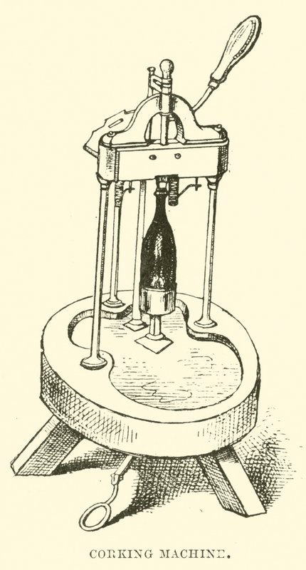 Máquina de corcho de English School