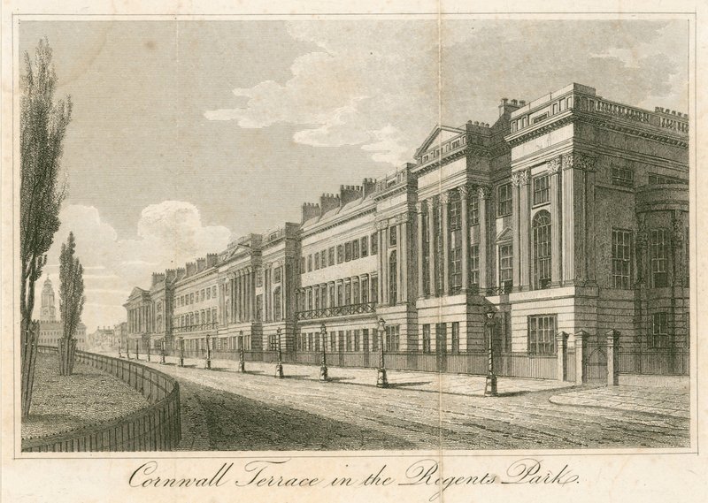 Cornwall Terrace, Regents Park, Londres de English School