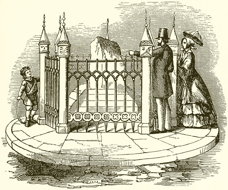 Piedra de la Coronación en Kingston-on-Thames de English School