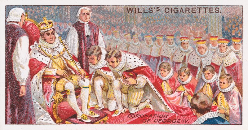 Coronación de Jorge IV de English School