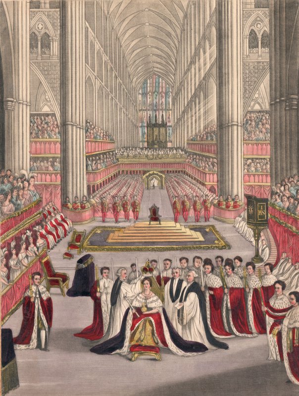 Coronación de la Reina Victoria de English School
