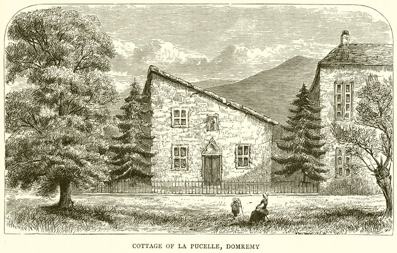 Cabaña de La Pucelle, Domremy de English School
