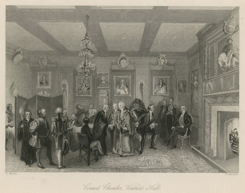 Sala del Consejo, Salón de Vinateros de English School