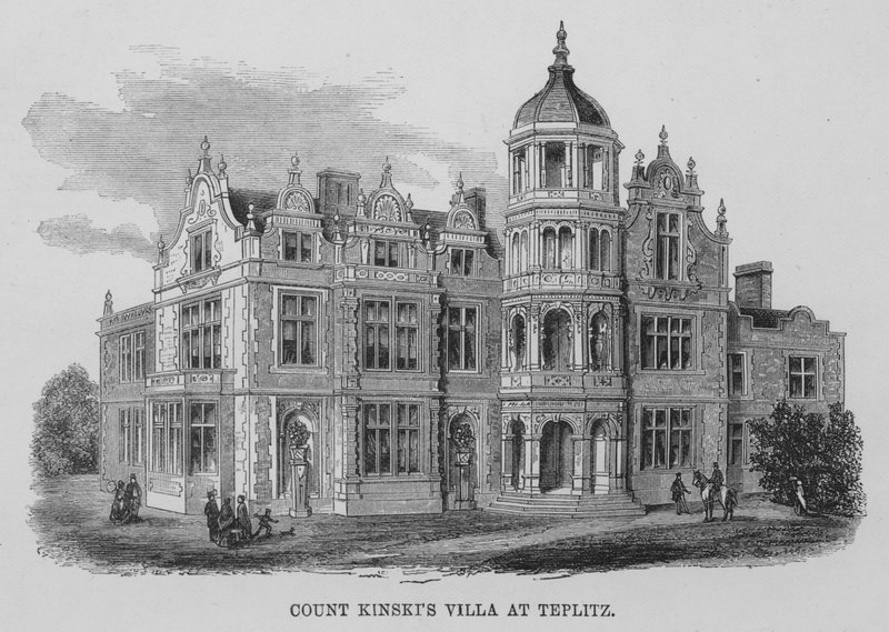 Villa del Conde Kinski en Teplitz de English School