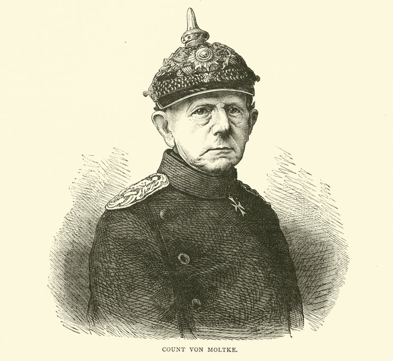 Conde Von Moltke, julio 1870 de English School