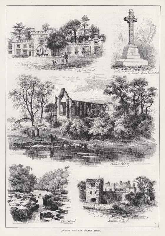 Bocetos del campo, Abadía de Bolton de English School