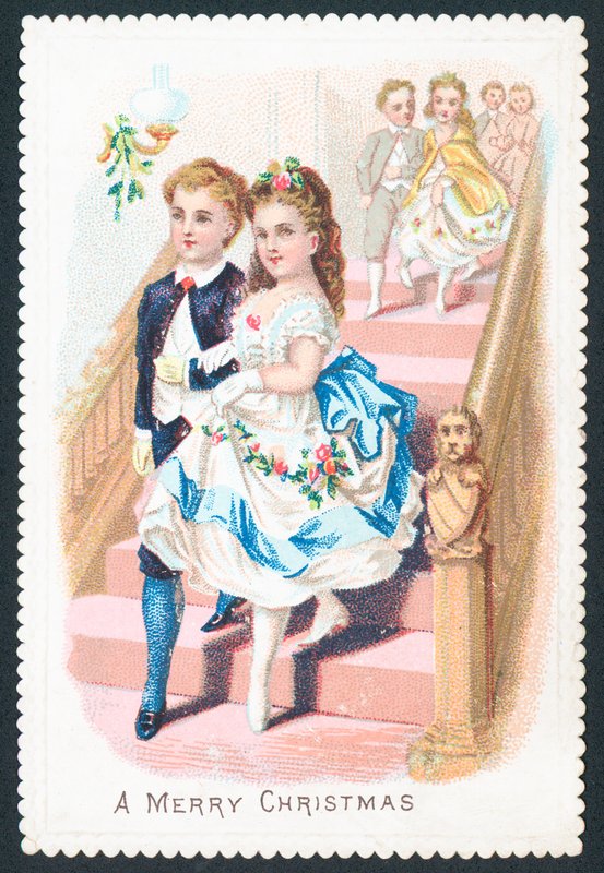 Pareja llegando a la fiesta de English School