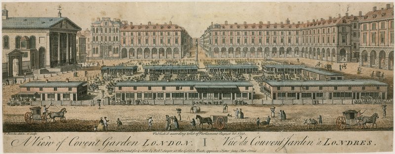 Mercado de Covent Garden, Londres de English School