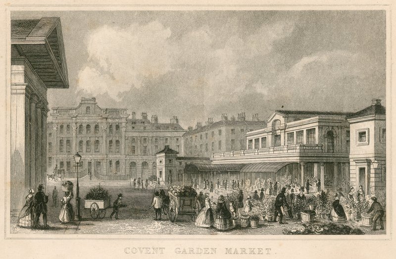 Mercado de Covent Garden, Londres de English School