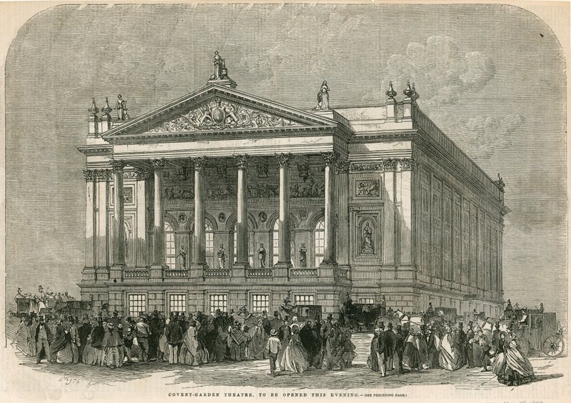 Teatro Covent Garden, Londres - se abrirá esta noche de English School