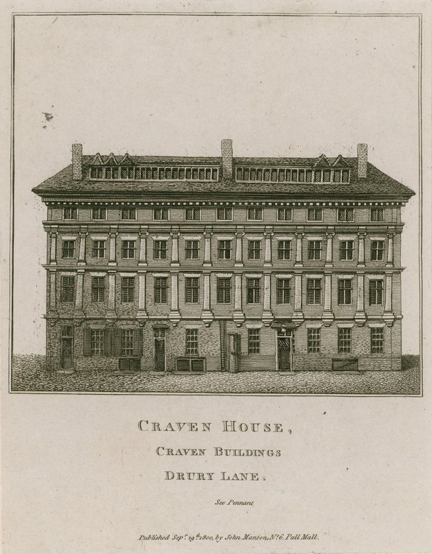 Craven House, Craven Buildings, Drury Lane, Londres de English School