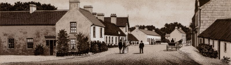 Crawfordsburn, pueblo y posada de English School