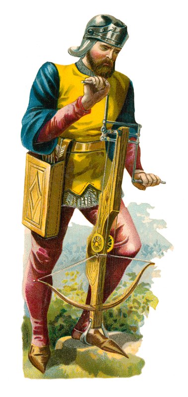 Ballestero de la época del rey Eduardo IV, 1461-1483 de English School