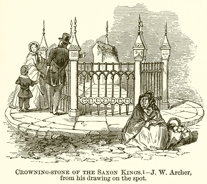 Piedra de Coronación de los Reyes Sajones de English School