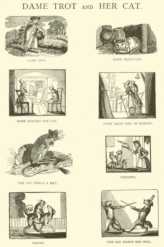 Dame Trot y su gato de English School