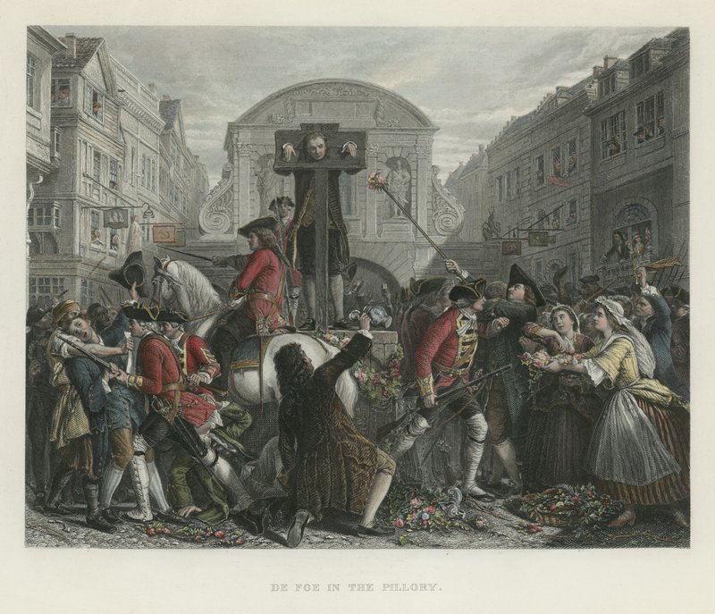 Daniel Defoe en la picota de English School