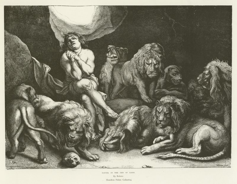 Daniel en el Foso de los Leones de English School