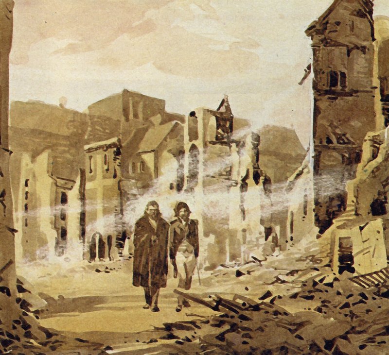 Darwin fue testigo del gran terremoto que destruyó la ciudad de Concepción de English School