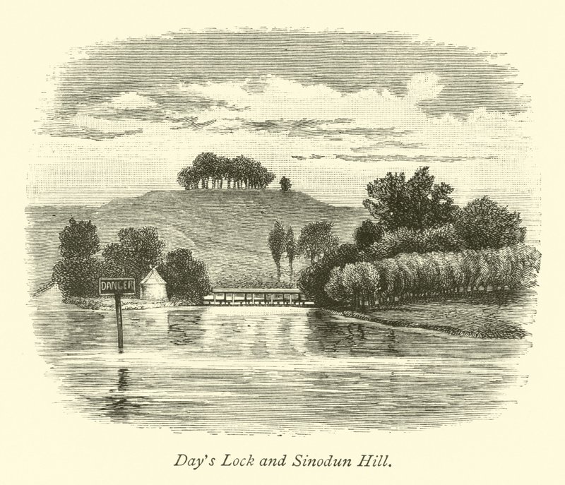 Days Lock y Sinodun Hill de English School