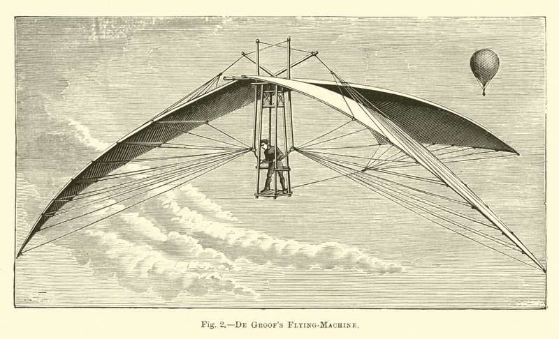 Máquina voladora de De Groof de English School