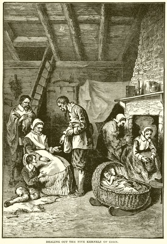Repartiendo los Cinco Granos de Maíz de English School