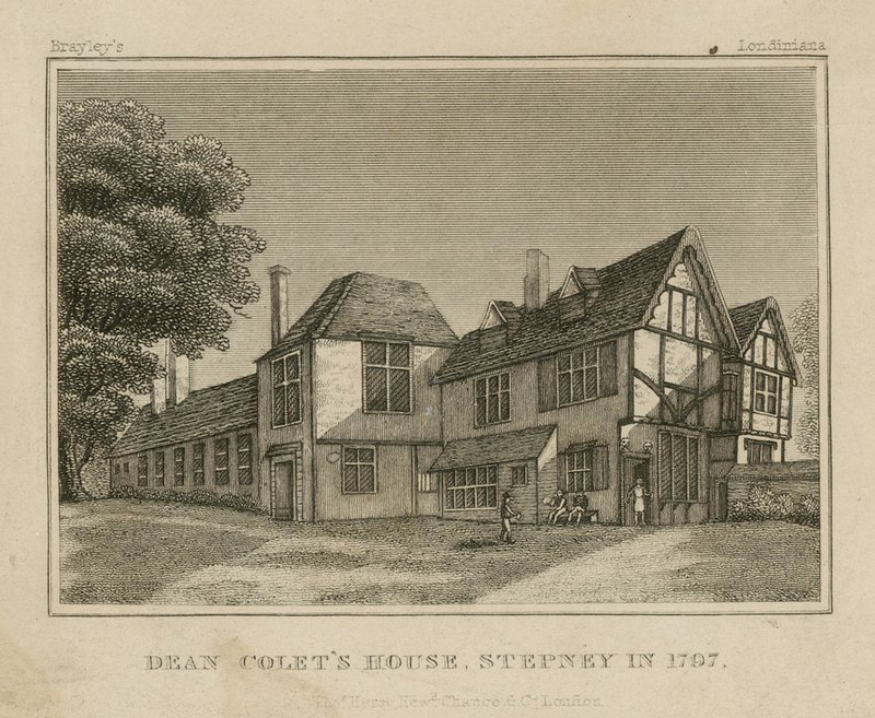 Casa de Dean Colet en Stepney de English School