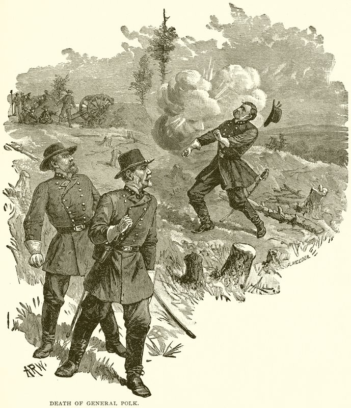 Muerte del General Polk de English School