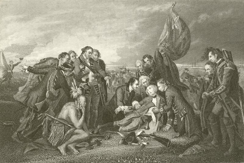 Muerte del General Wolf de English School