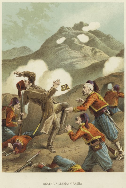 Muerte de Lehmann Pasha de English School