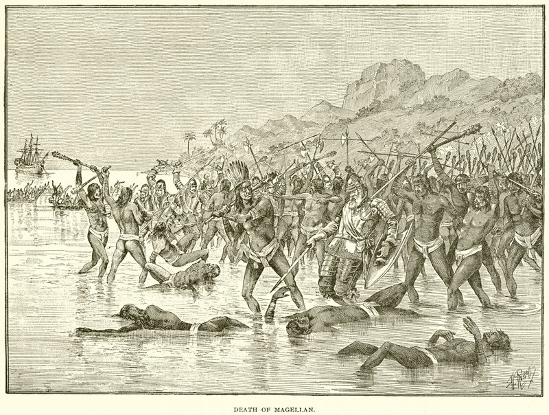 Muerte de Magallanes de English School