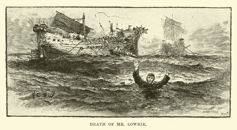 Muerte del Sr. Lowrie de English School