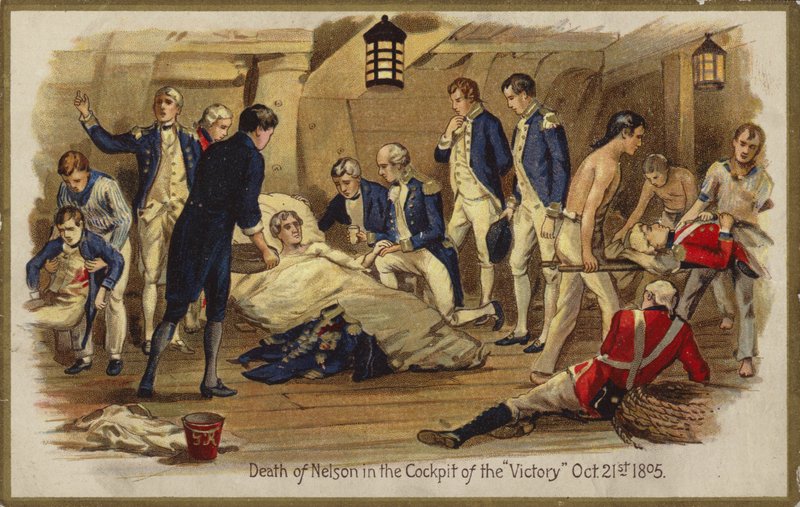Muerte de Nelson de English School