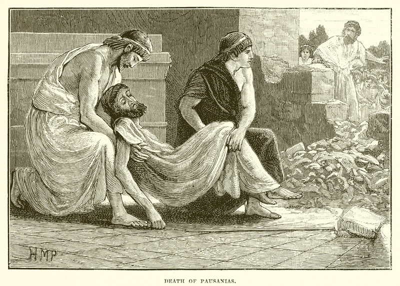 Muerte de Pausanias de English School