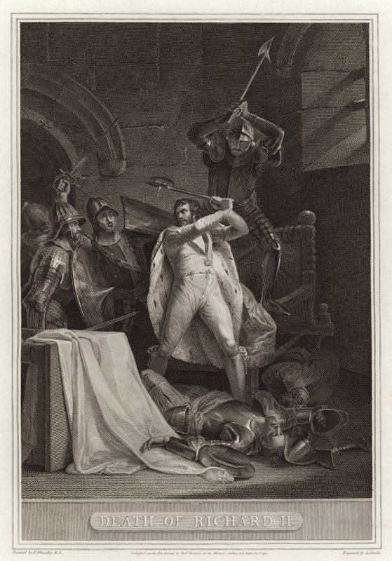 Muerte de Ricardo II de English School