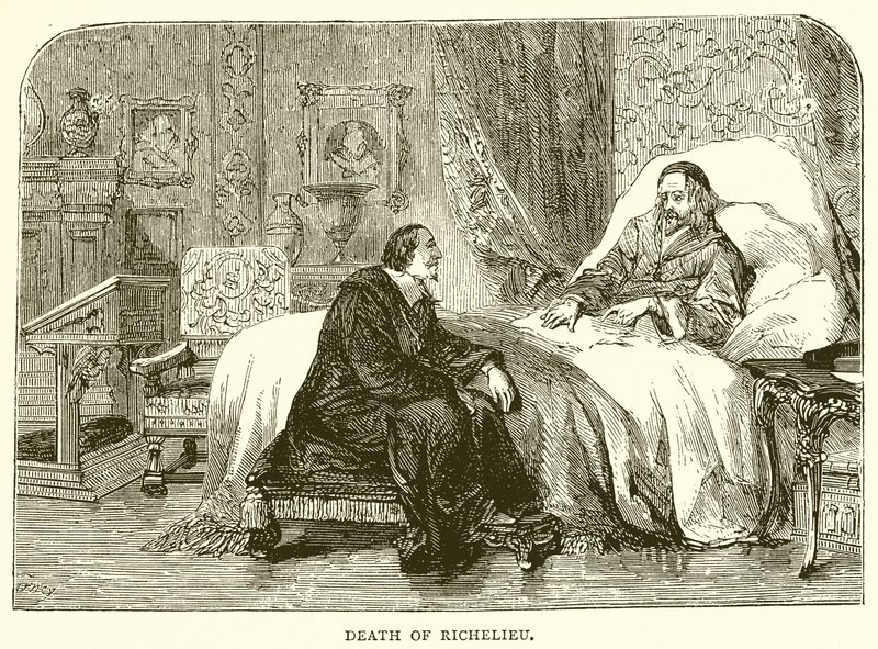 Muerte de Richelieu de English School