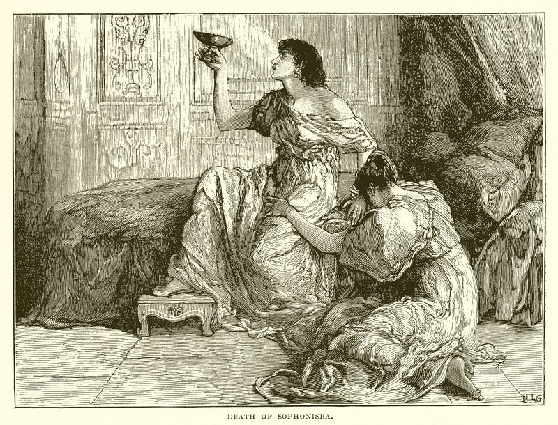 Muerte de Sofonisba de English School