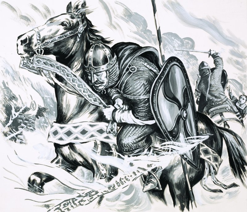 La muerte de Guillermo el Conquistador de English School