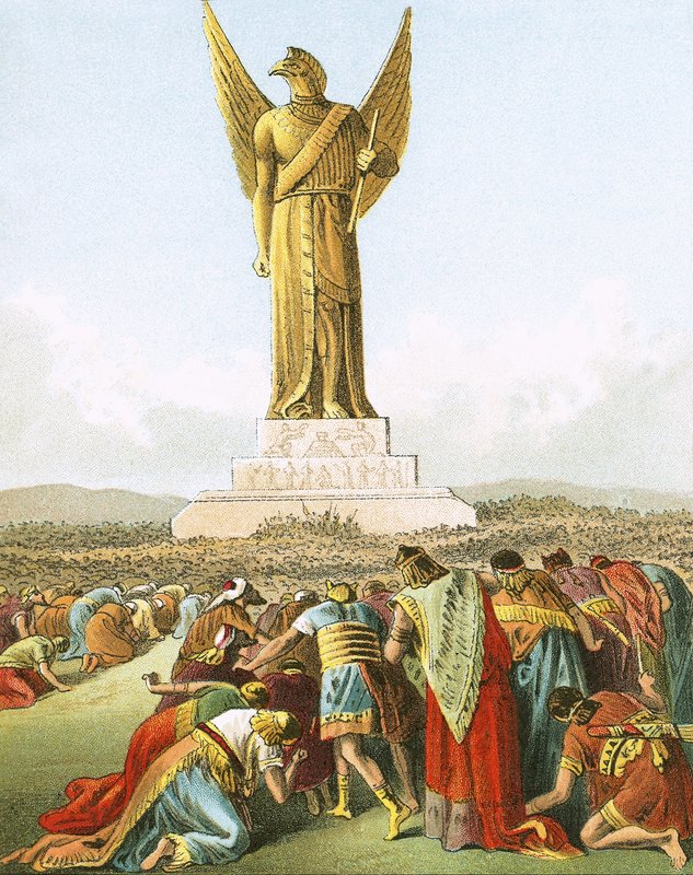 Dedicación de la imagen dorada de English School