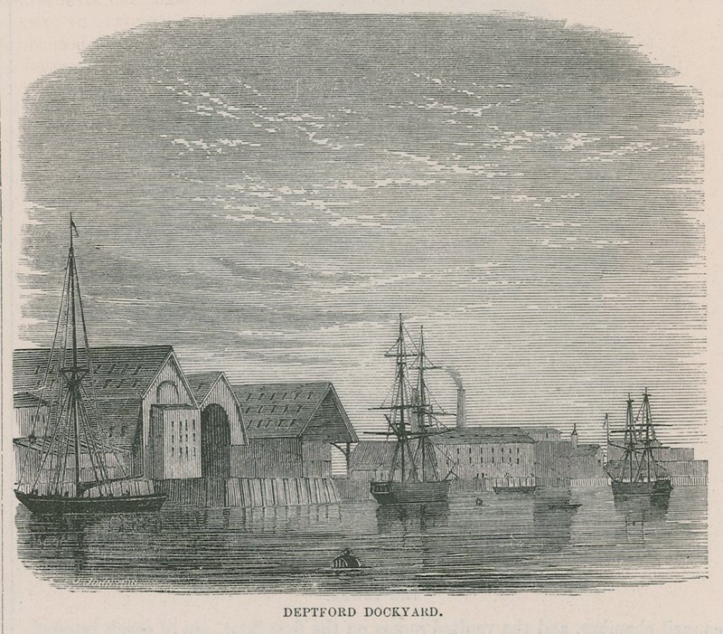 Astillero de Deptford de English School