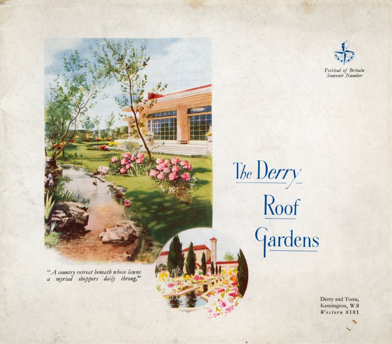 Jardín en la Azotea de Derry y Toms de English School