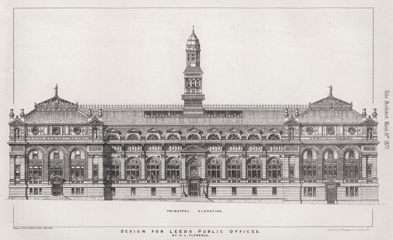 Diseño para las Oficinas Públicas de Leeds de English School