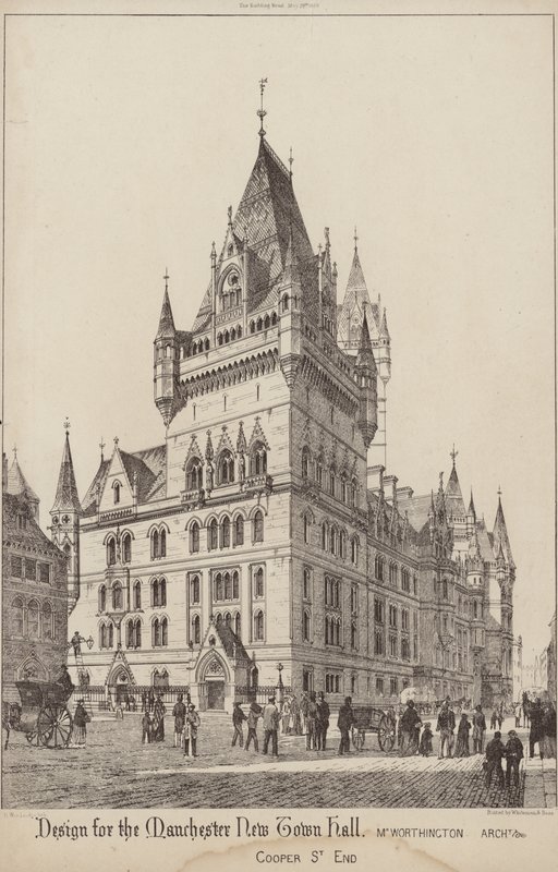 Diseño para el Nuevo Ayuntamiento de Manchester de English School